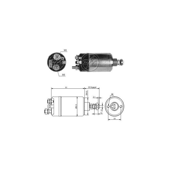 ERA Magnetschalter, Starter ZM527