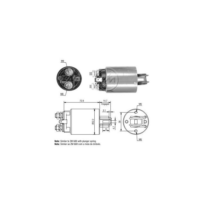 ERA Magnetschalter, Starter ZM581
