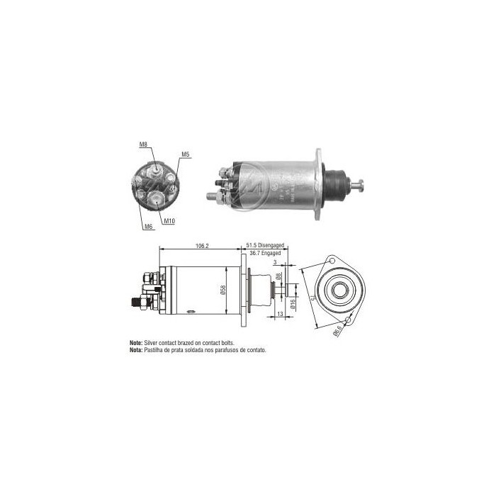 ERA Magnetschalter, Starter ZM815