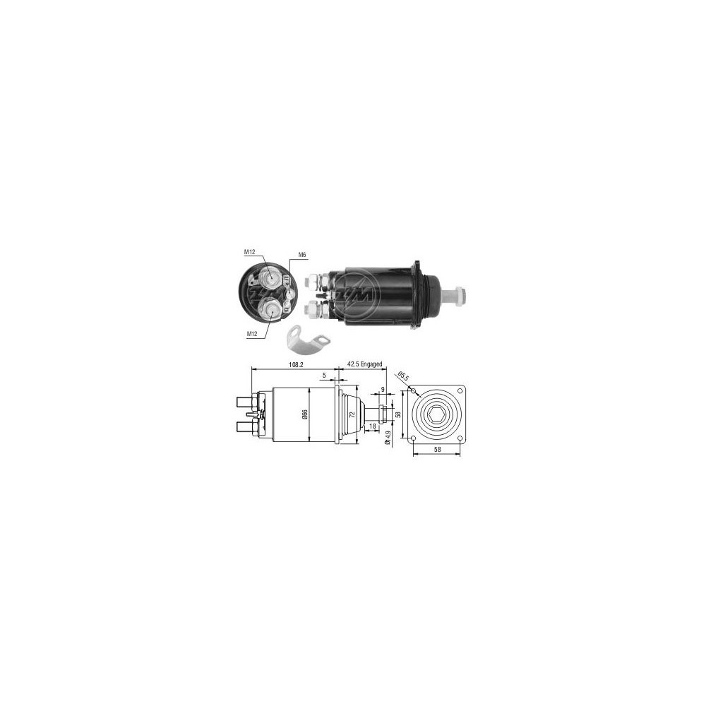 ERA Magnetschalter, Starter ZM833