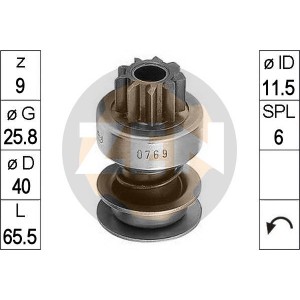 ERA Freilaufgetriebe, Starter ZN0769