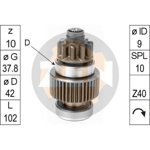 ERA Freilaufgetriebe, Starter ZN1097