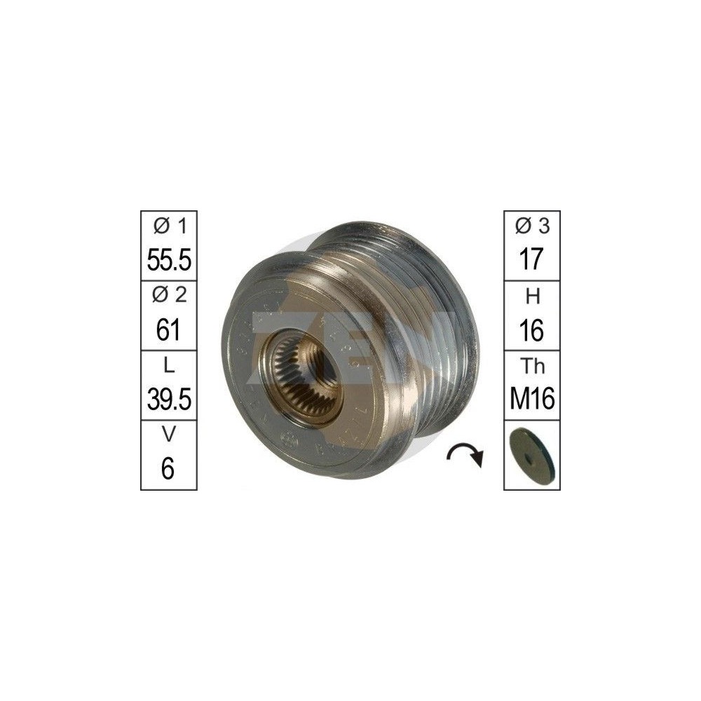 ERA Generatorfreilauf ZN5374