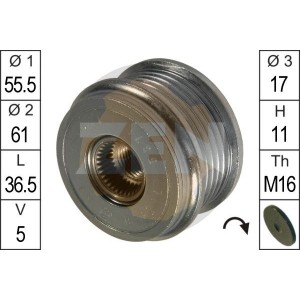 ERA Generatorfreilauf ZN5376