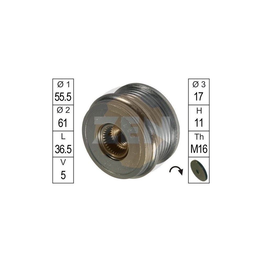 ERA Generatorfreilauf ZN5376