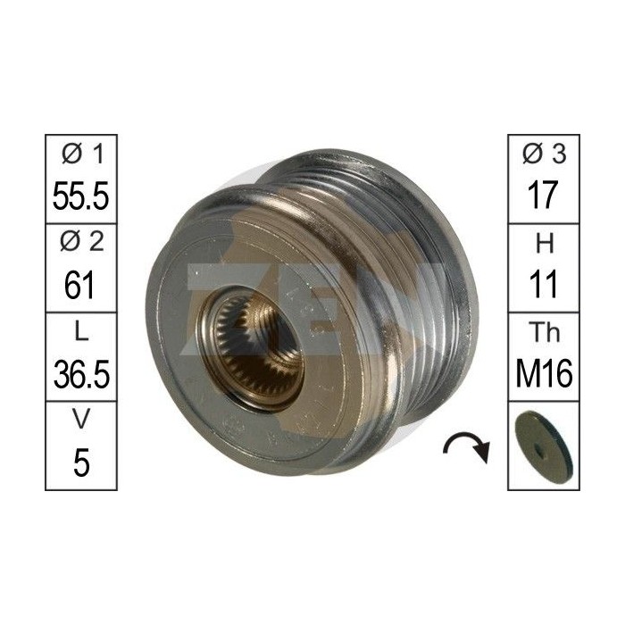 ERA Generatorfreilauf ZN5376