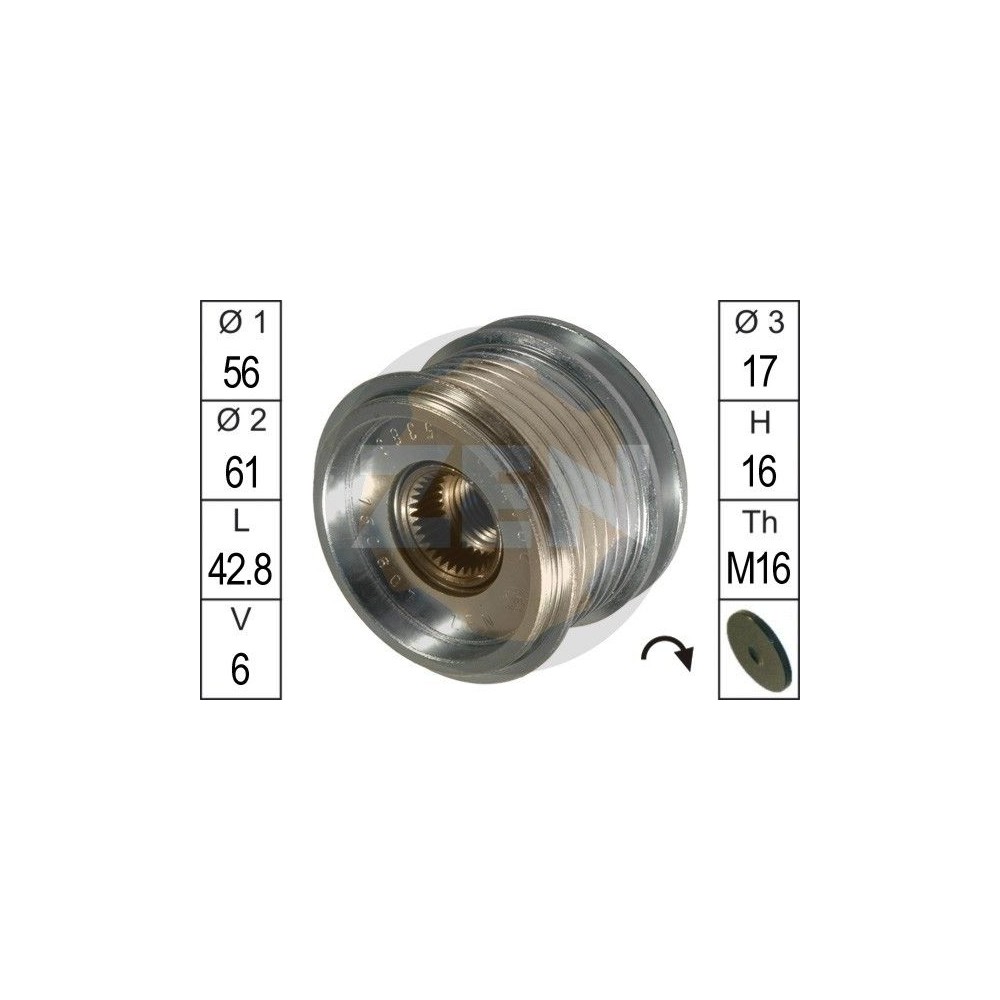 ERA Generatorfreilauf ZN5383