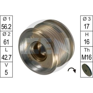 ERA Generatorfreilauf ZN5384