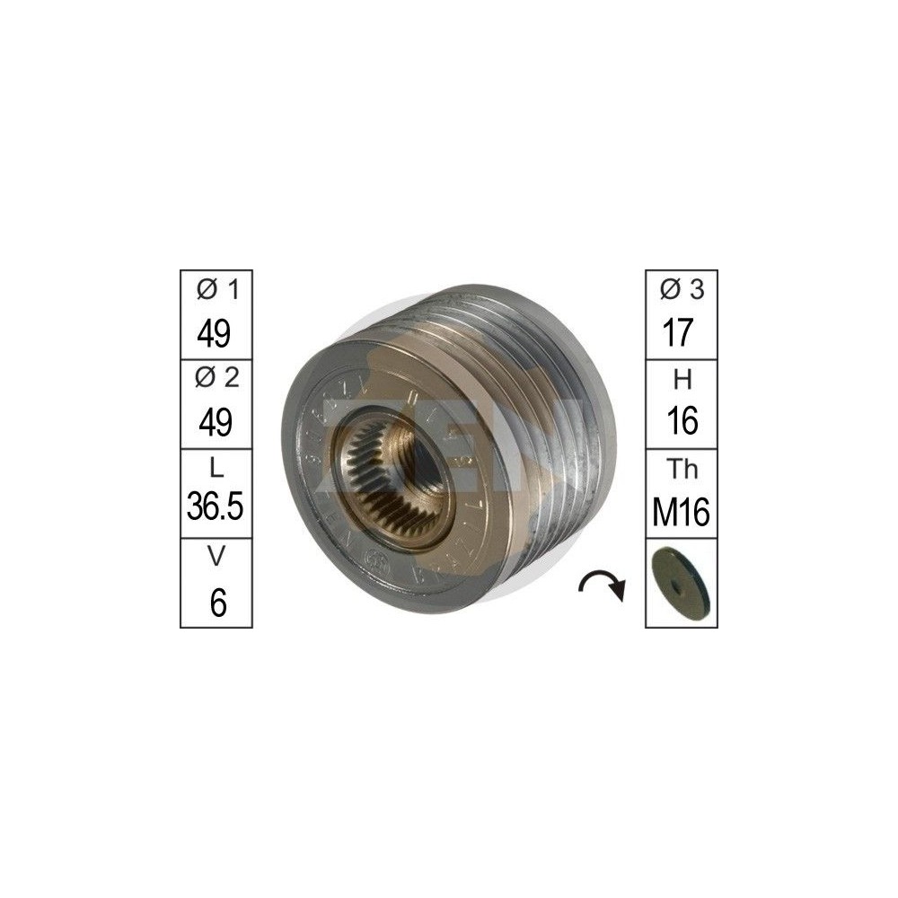 ERA Generatorfreilauf ZN5410