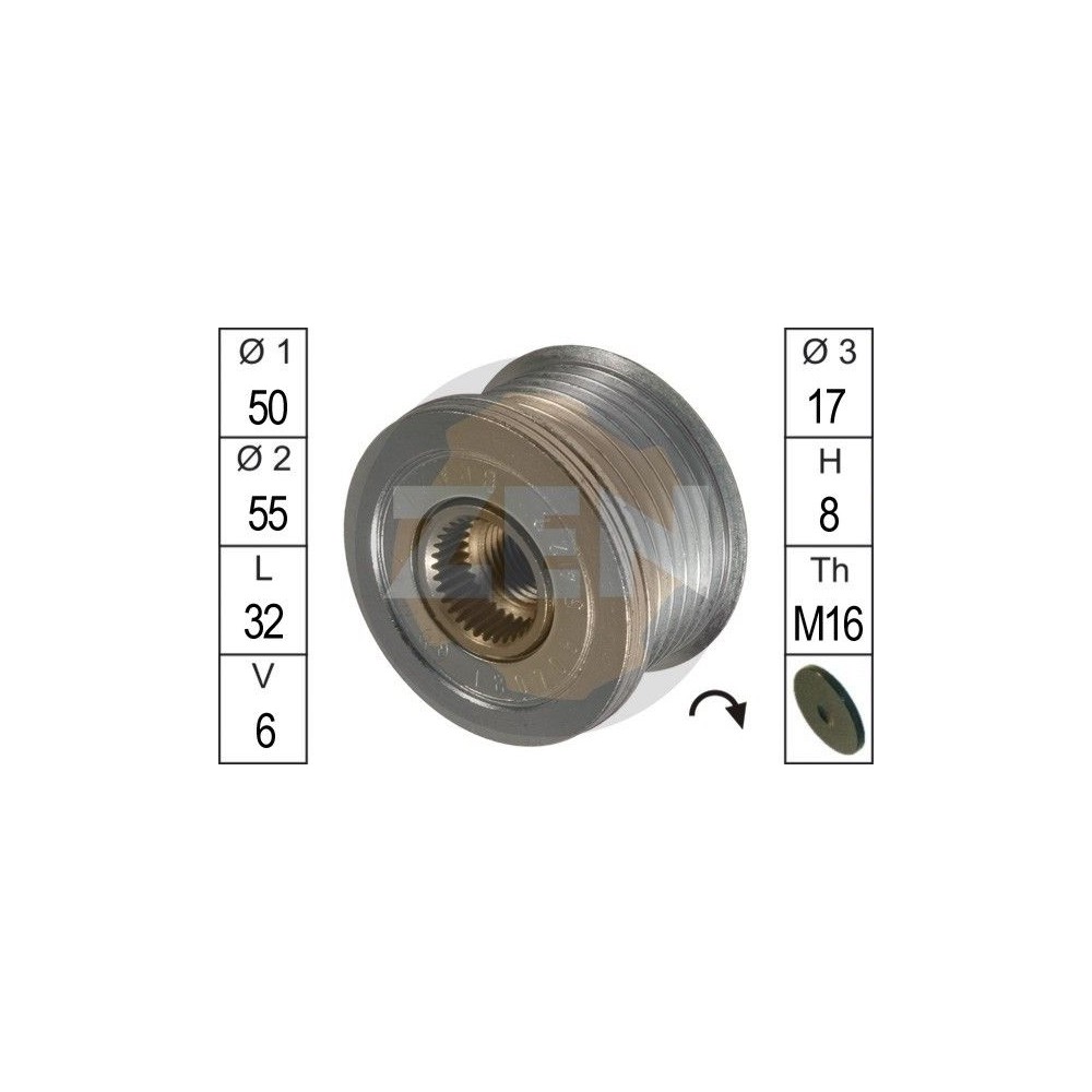 ERA Generatorfreilauf ZN5422