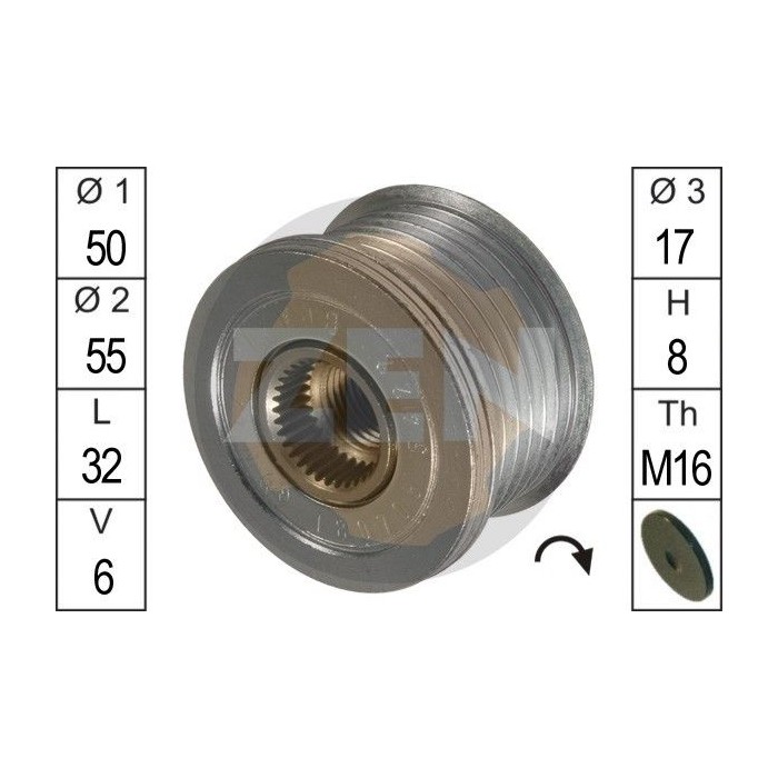 ERA Generatorfreilauf ZN5422