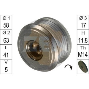 ERA Generatorfreilauf ZN5424