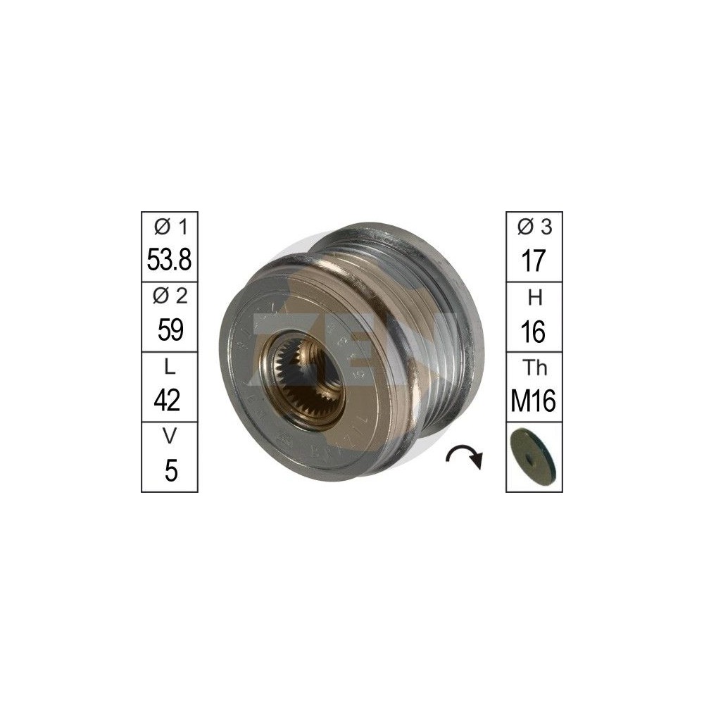 ERA Generatorfreilauf ZN5435