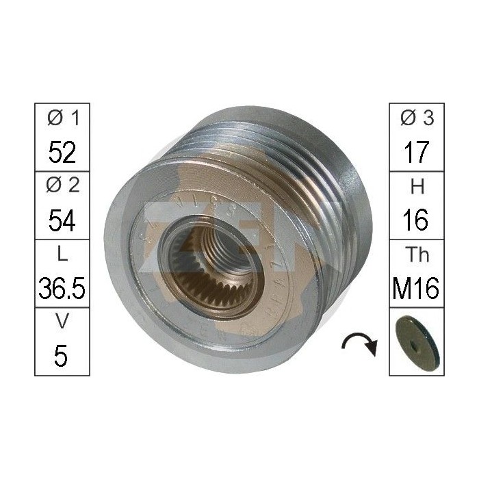 ERA Generatorfreilauf ZN5510