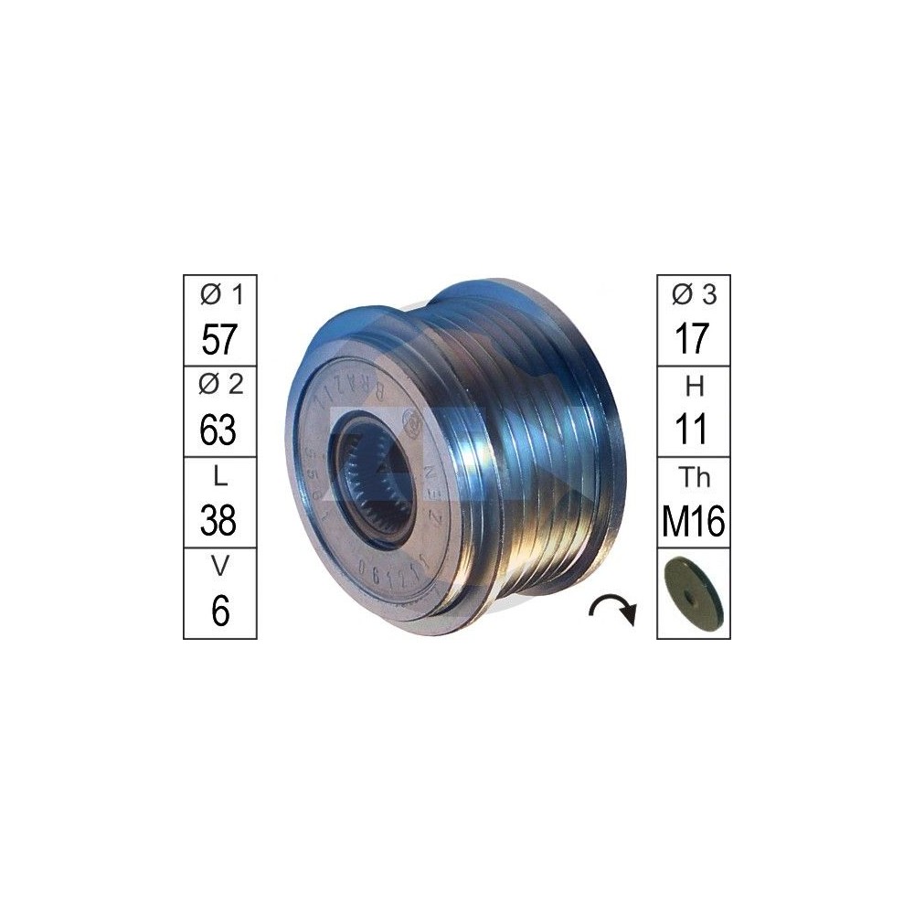 ERA Generatorfreilauf ZN5561