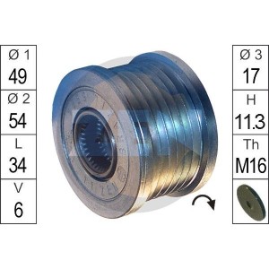 ERA Generatorfreilauf ZN5564