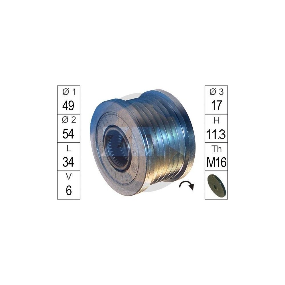 ERA Generatorfreilauf ZN5564