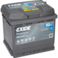 Auotbatterie  EXIDE 12V 53 AH POS DX 540A SPUNTO EA530 54Ah FIAMM 52Ah BOSCH VARTA