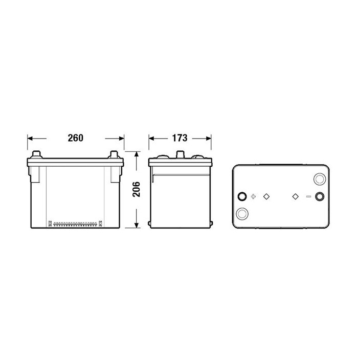 EXIDE AGM Starterbatterie EK508,FIAT FREEMONT ALTERNATIVE OPTIMA RTC4.2 RED wartungsfrei.