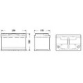 EXIDE AGM Starterbatterie EK700