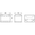EXIDE AGM Starterbatterie EK600