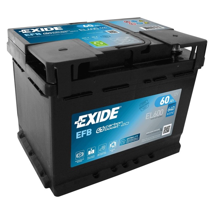 EXIDE EFB Starterbatterie EL600