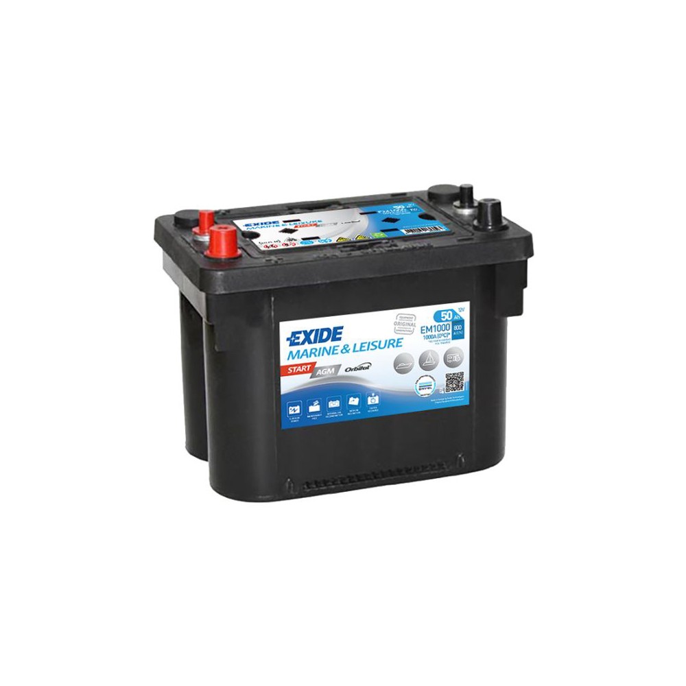 EXIDE START AGM Starterbatterie EM1000