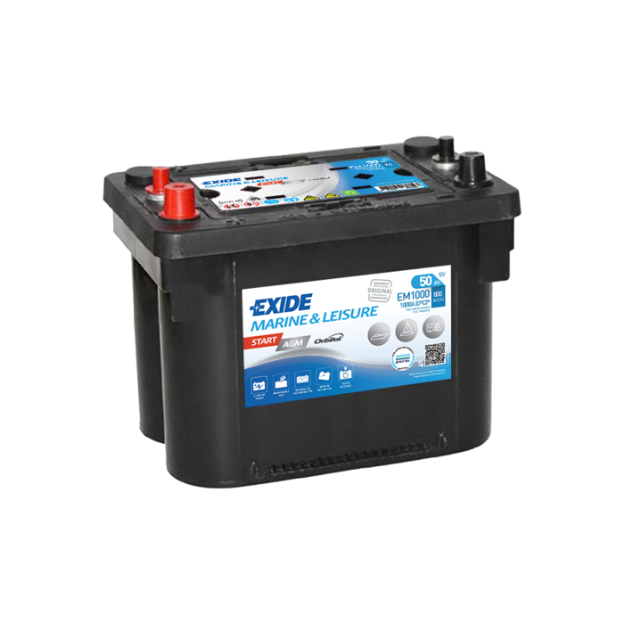 EXIDE START AGM Starterbatterie EM1000