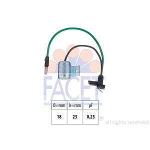 FACET Made in Italy - OE Equivalent Kondensator, Zündanlage 0.0627