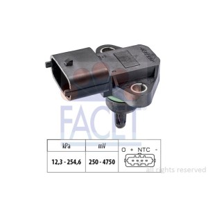 FACET Made in Italy - OE Equivalent Luftdrucksensor, Höhenanpassung 10.3131