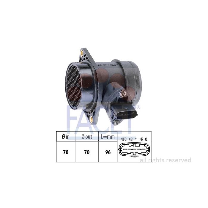 FACET Made in Italy - OE Equivalent Luftmassenmesser 10.1031