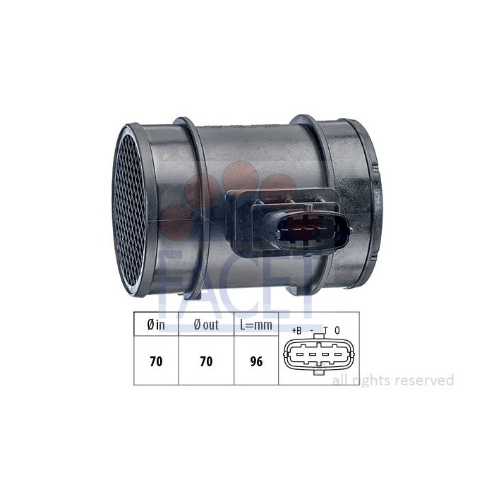 FACET Made in Italy - OE Equivalent Luftmassenmesser 10.1276