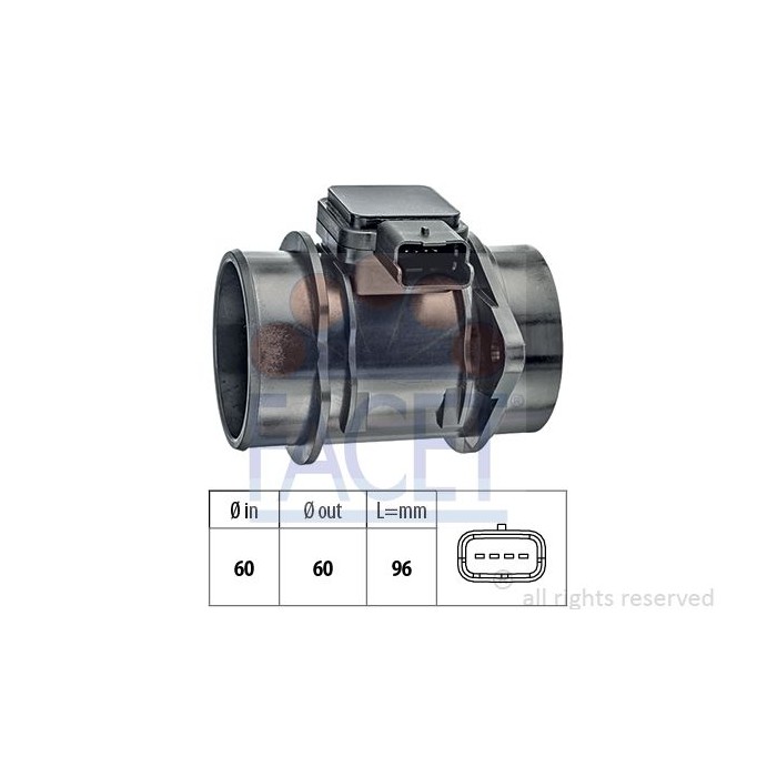 FACET Made in Italy - OE Equivalent Luftmassenmesser 10.1301