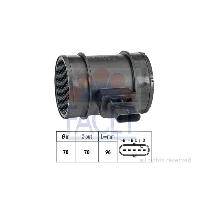 FACET Made in Italy - OE Equivalent Luftmassenmesser 10.1341