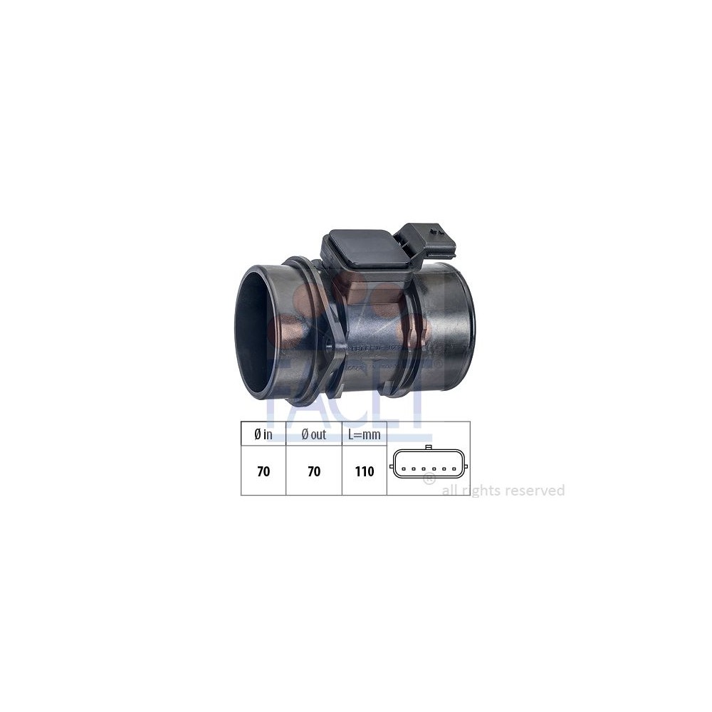 FACET Made in Italy - OE Equivalent Luftmassenmesser 10.1363