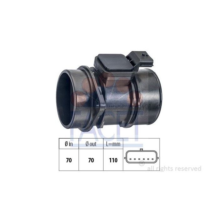 FACET Made in Italy - OE Equivalent Luftmassenmesser 10.1363