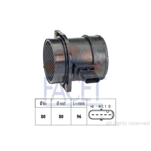 FACET Made in Italy - OE Equivalent Luftmassenmesser 10.1376