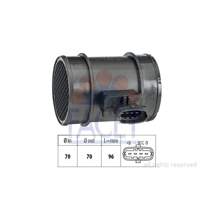 FACET Made in Italy - OE Equivalent Luftmassenmesser 10.1413