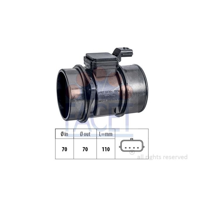 FACET Made in Italy - OE Equivalent Luftmassenmesser 10.1448