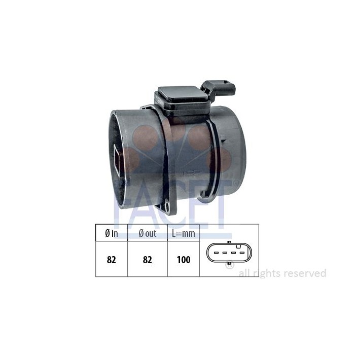 FACET Made in Italy - OE Equivalent Luftmassenmesser 10.1455