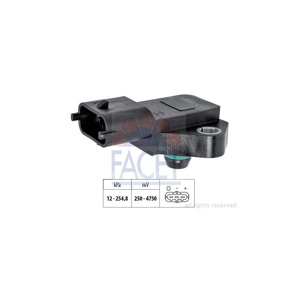 FACET Made in Italy - Luftdrucksensor, Höhenanpassung 10.3022