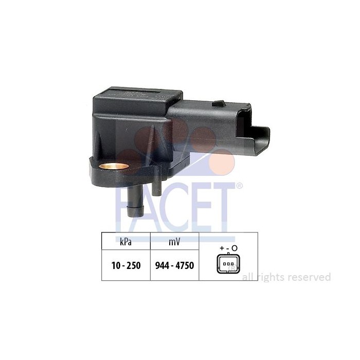 FACET Made in Italy - Luftdrucksensor, Höhenanpassung 10.3030