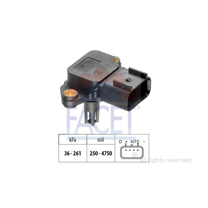 FACET Made in Italy - Luftdrucksensor, Höhenanpassung 10.3076
