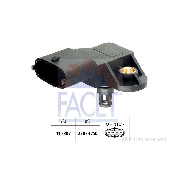 FACET Made in Italy - Luftdrucksensor, Höhenanpassung 10.3082