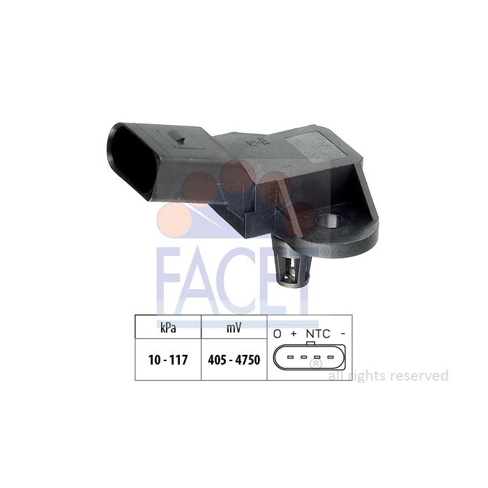 FACET Made in Italy - Luftdrucksensor, Höhenanpassung 10.3090