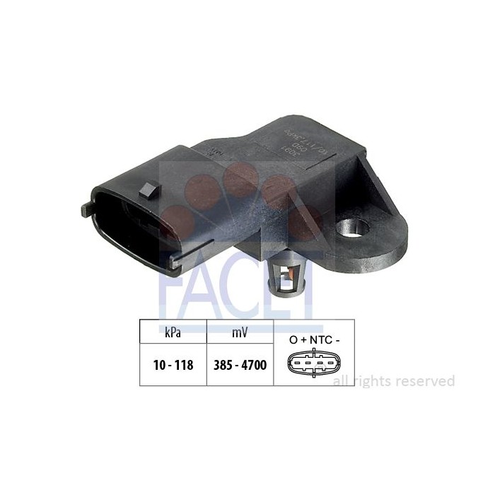 FACET Made in Italy - Luftdrucksensor, Höhenanpassung 10.3091