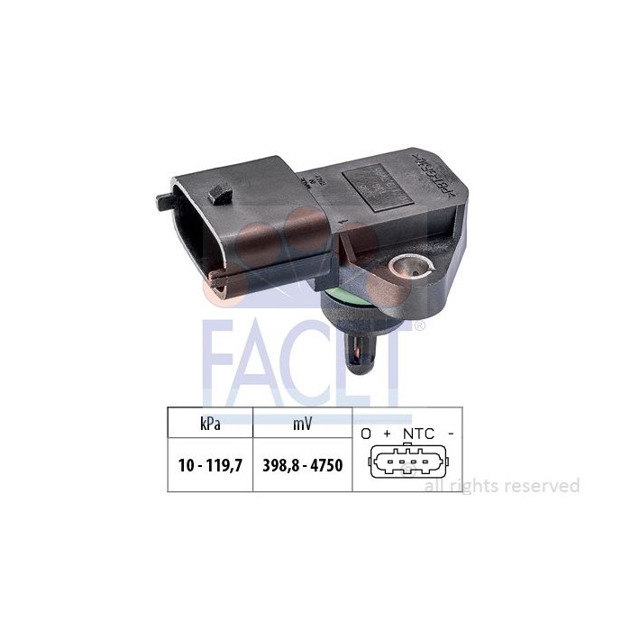 FACET Made in Italy - Luftdrucksensor, Höhenanpassung 10.3098