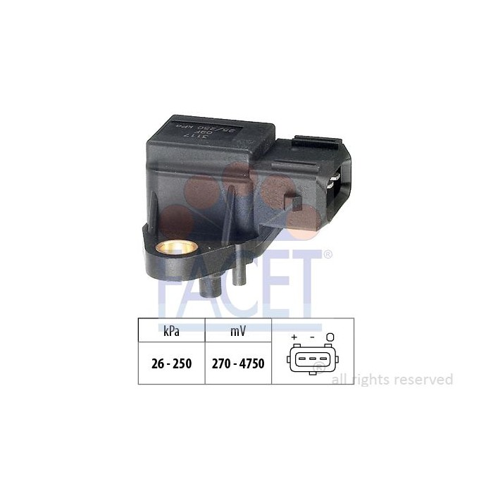 FACET Made in Italy - Luftdrucksensor, Höhenanpassung 10.3117