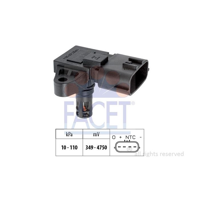FACET Made in Italy - Luftdrucksensor, Höhenanpassung 10.3126