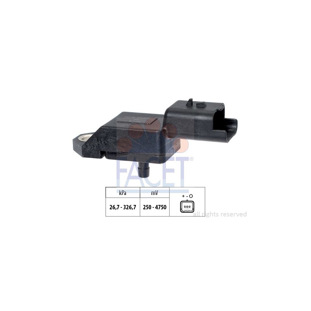 FACET Made in Italy - Luftdrucksensor, Höhenanpassung 10.3134